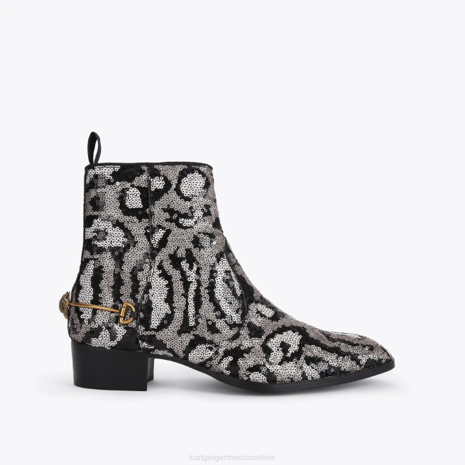 Kurt Geiger Lentejuelas de ginebra de Londres BL0H654 | calzados combinación beige hombres