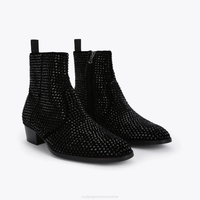 Kurt Geiger semental de ginebra de Londres BL0H655 | calzados negro hombres