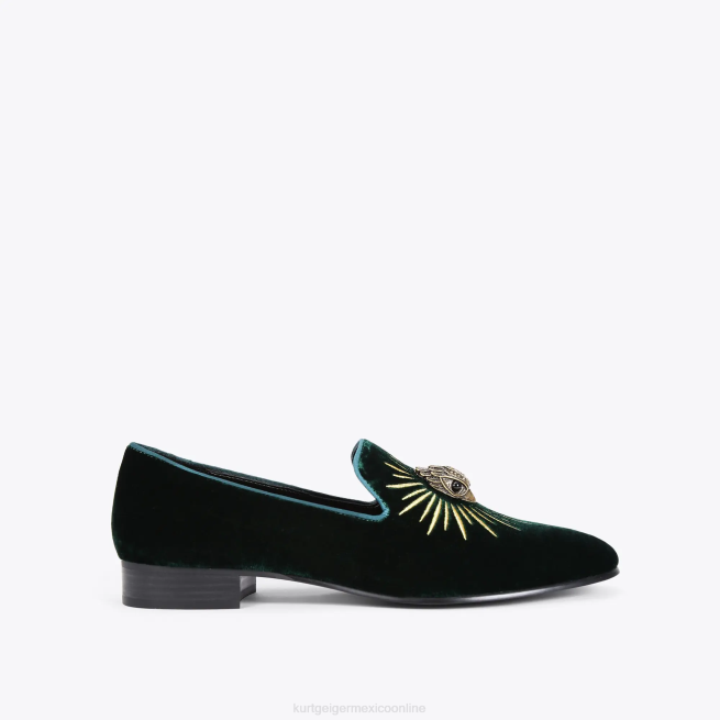 Kurt Geiger as águila de londres BL0H636 | calzados verde hombres
