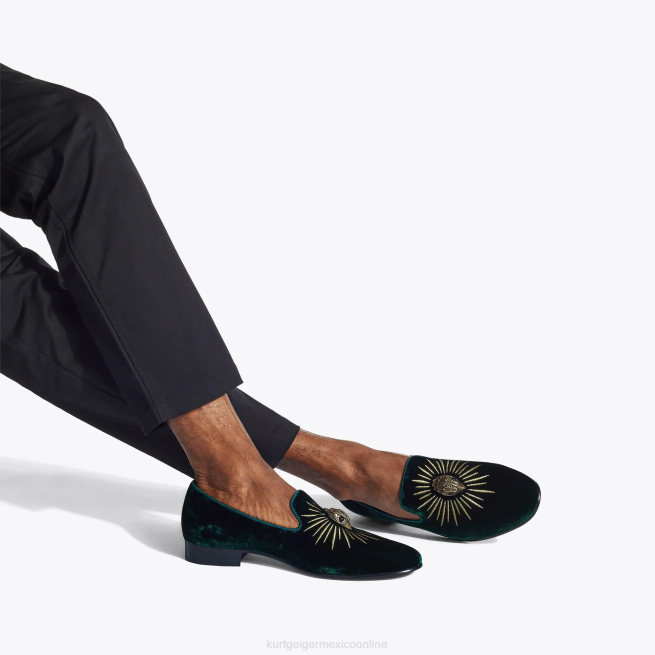 Kurt Geiger as águila de londres BL0H636 | calzados verde hombres