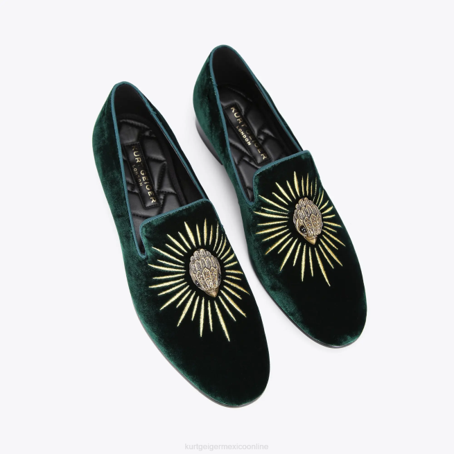 Kurt Geiger as águila de londres BL0H636 | calzados verde hombres