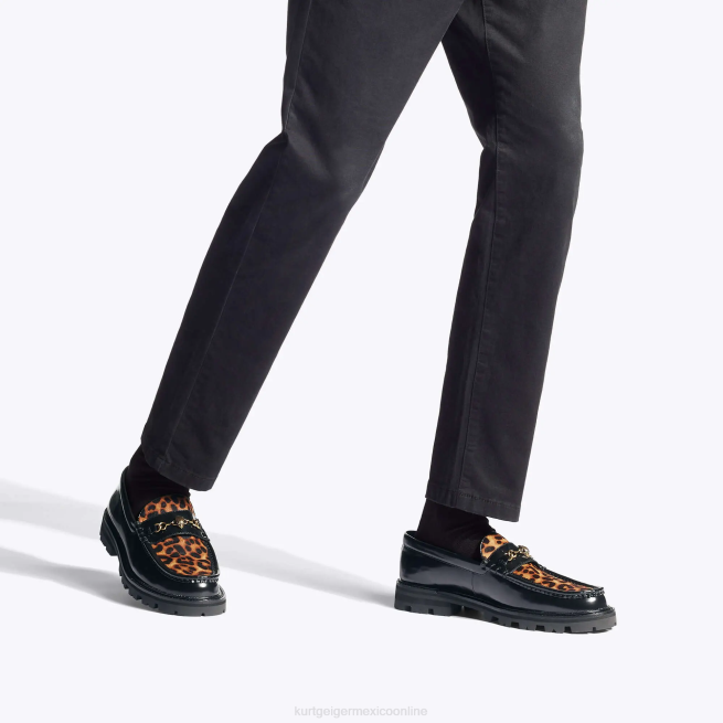Kurt Geiger harley londres BL0H640 | calzados combinación negra hombres