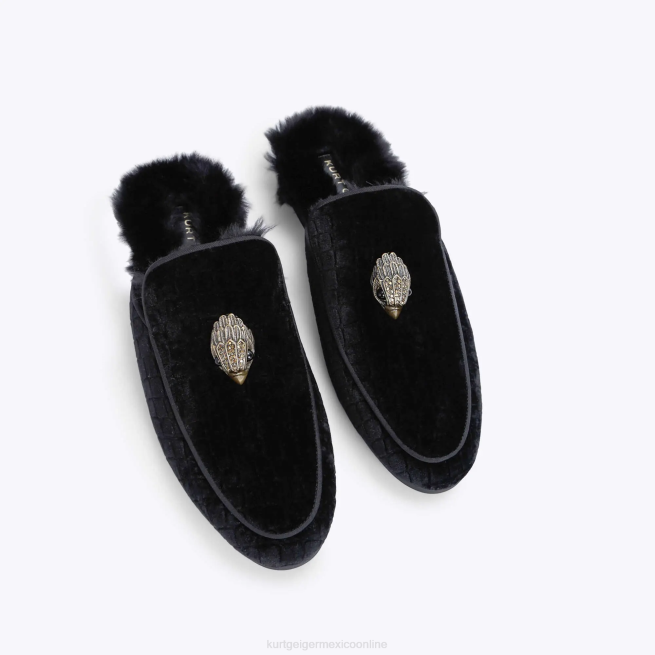 Kurt Geiger londres hugh mula 2 BL0H644 | calzados negro hombres