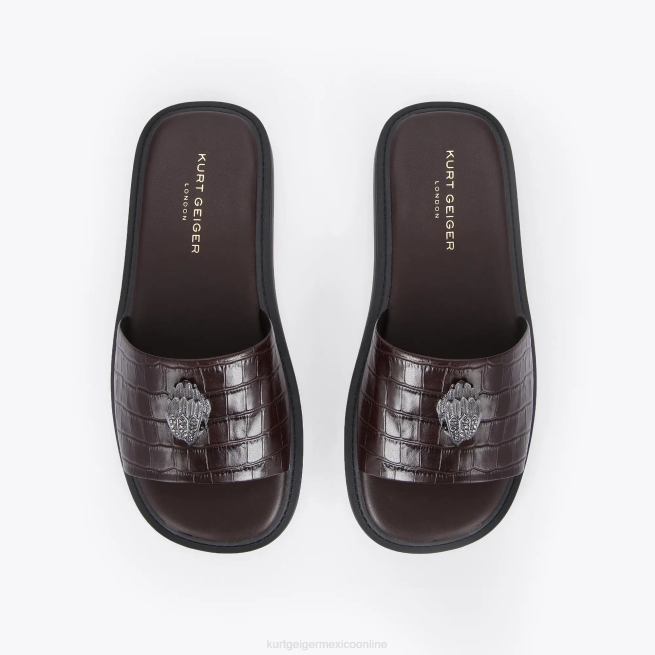Kurt Geiger diapositiva del oscar de londres BL0H498 | calzados marrón hombres
