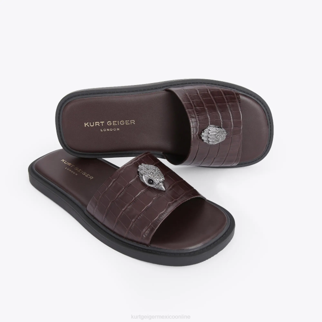 Kurt Geiger diapositiva del oscar de londres BL0H498 | calzados marrón hombres