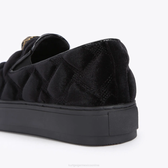 Kurt Geiger Zapatillas sin cordones acolchadas London Laney BL0H608 | calzados negro hombres