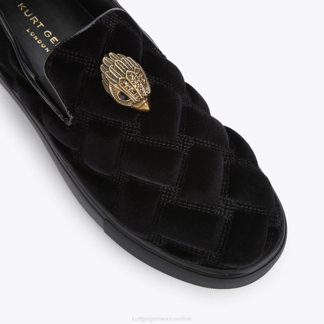 Kurt Geiger Zapatillas sin cordones acolchadas London Laney BL0H608 | calzados negro hombres