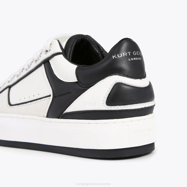 Kurt Geiger banco sur de londres BL0H593 | calzados blanco negro hombres