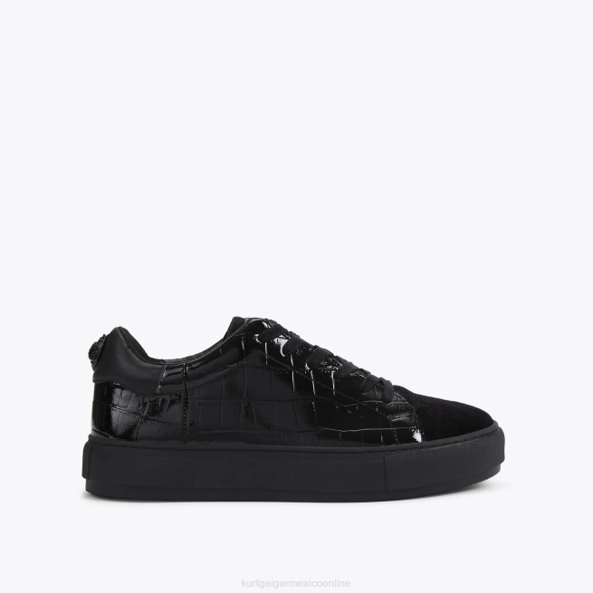 Kurt Geiger cocodrilo laney de londres BL0H604 | calzados negro hombres