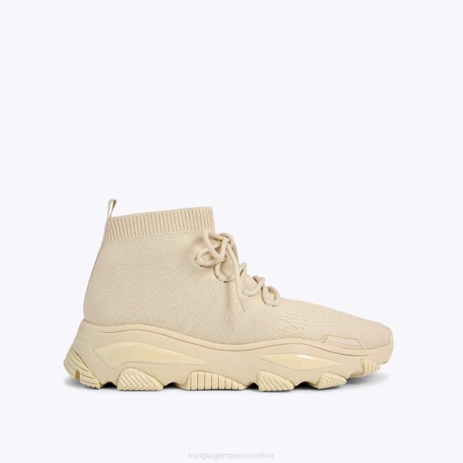 Kurt Geiger encaje de punto lettie de Londres BL0H609 | calzados beige hombres