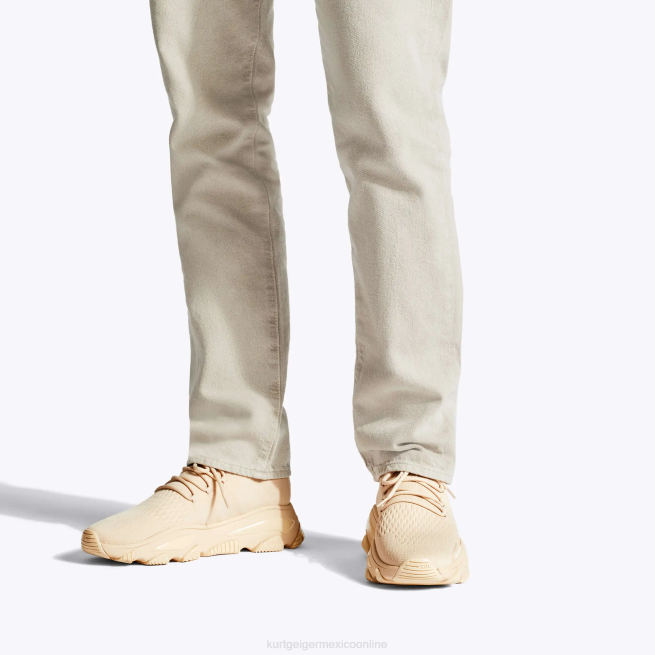 Kurt Geiger encaje de punto lettie de Londres BL0H609 | calzados beige hombres
