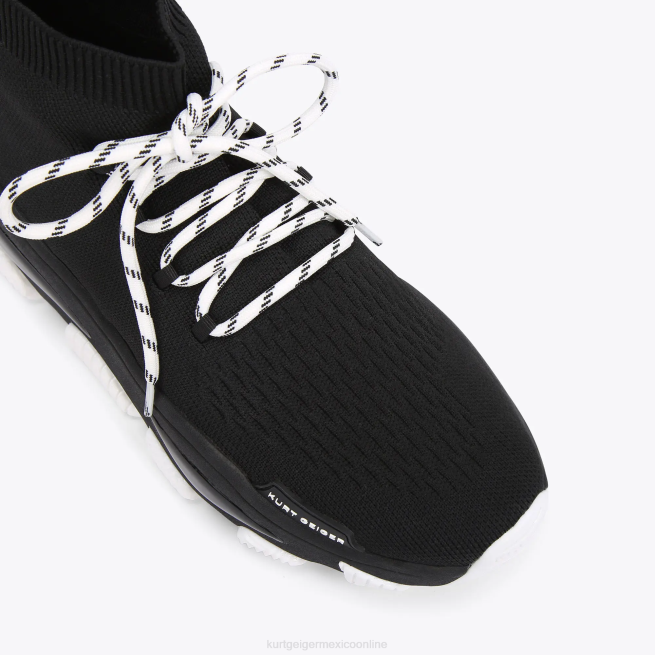 Kurt Geiger encaje de punto lettie de Londres BL0H610 | calzados blanco negro hombres