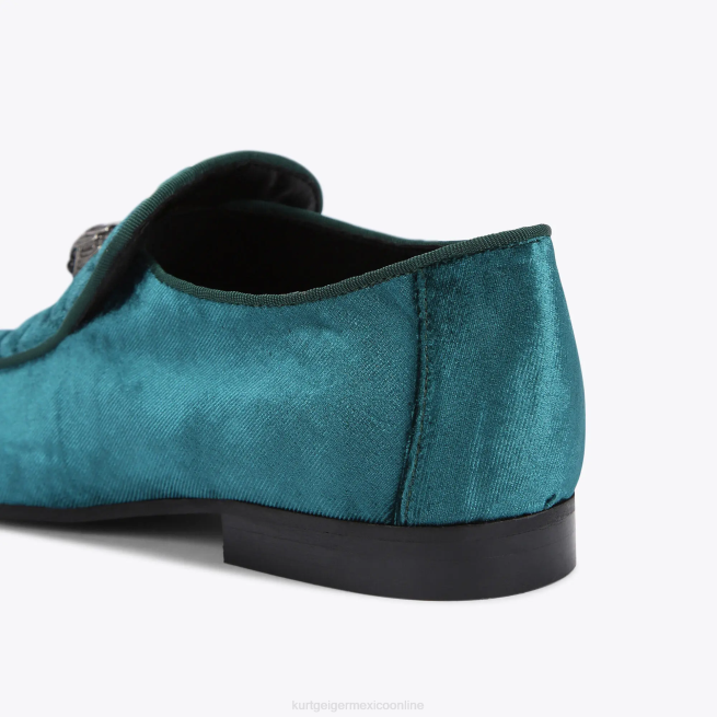 Kurt Geiger londres hugh cabeza de águila BL0H625 | calzados verde azulado hombres