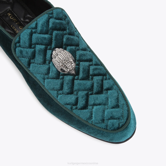 Kurt Geiger londres hugh cabeza de águila BL0H625 | calzados verde azulado hombres