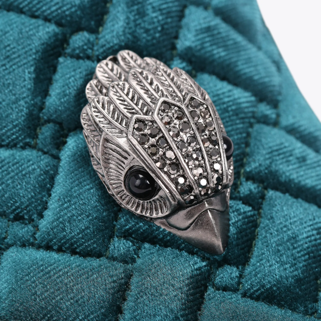 Kurt Geiger londres hugh cabeza de águila BL0H625 | calzados verde azulado hombres