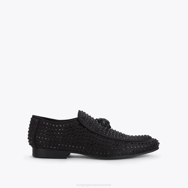 Kurt Geiger londres hugh eagle empapa la joya BL0H273 | calzados negro hombres