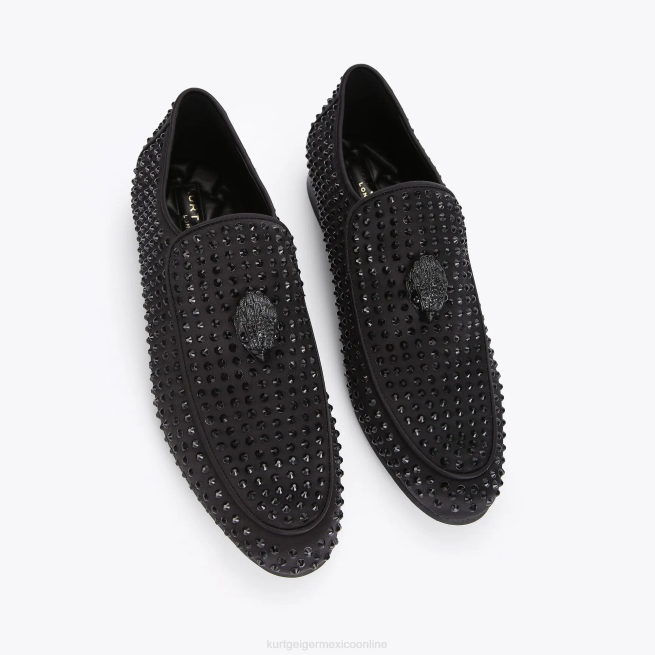 Kurt Geiger londres hugh eagle empapa la joya BL0H273 | calzados negro hombres