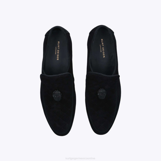 Kurt Geiger londres hugh eagle empapado BL0H269 | calzados negro hombres