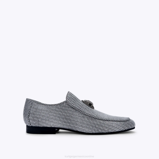 Kurt Geiger londres hugh eagle espiga BL0H629 | calzados plata hombres