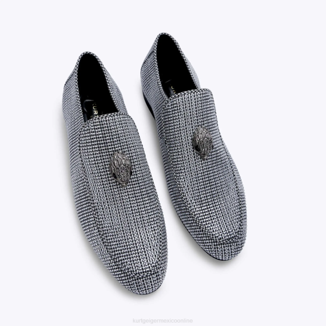 Kurt Geiger londres hugh eagle espiga BL0H629 | calzados plata hombres