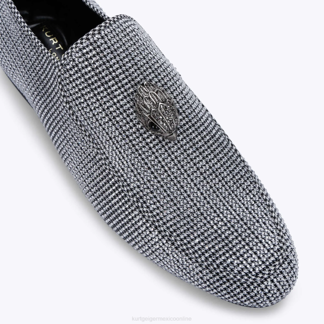 Kurt Geiger londres hugh eagle espiga BL0H629 | calzados plata hombres