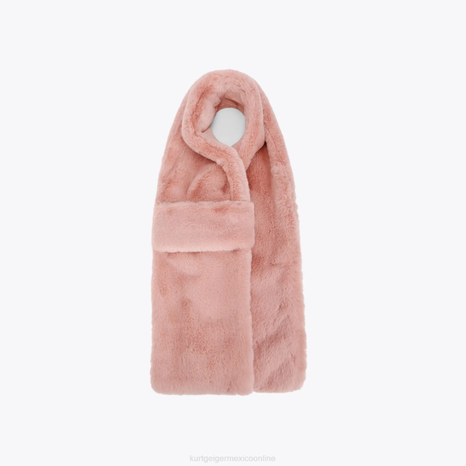 Kurt Geiger bufanda de amapola de Londres BL0H514 | accesorios rosa mujer