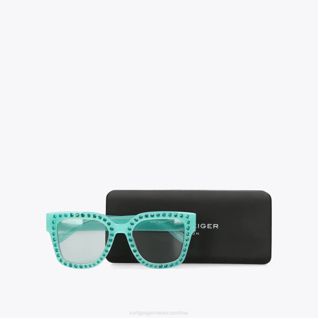 Kurt Geiger gafas de sol joya de londres BL0H461 | accesorios turquesa mujer
