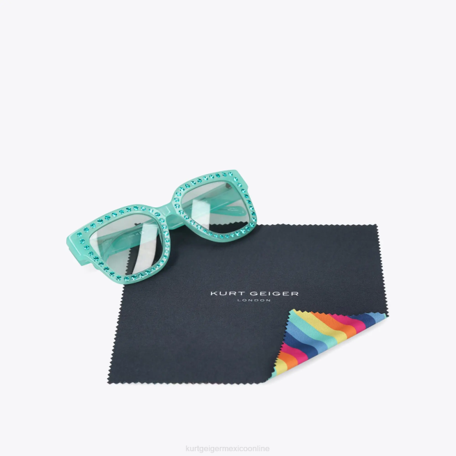 Kurt Geiger gafas de sol joya de londres BL0H461 | accesorios turquesa mujer
