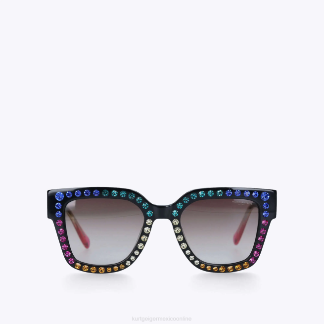 Kurt Geiger gafas de sol london joya arcoiris BL0H216 | accesorios negro mujer