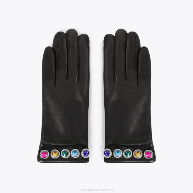 Kurt Geiger guantes londres octavia BL0H505 | accesorios negro otro mujer