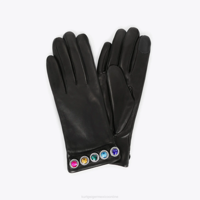 Kurt Geiger guantes londres octavia BL0H505 | accesorios negro otro mujer