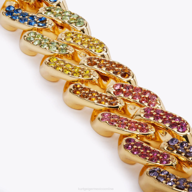 Kurt Geiger Lineales de la cadena del arco iris de Londres BL0H240 | accesorios multi/otro mujer