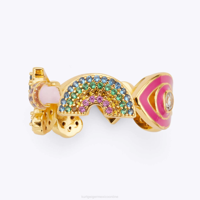 Kurt Geiger anillo con múltiples dijes de Londres BL0H196 | accesorios multi/otro mujer