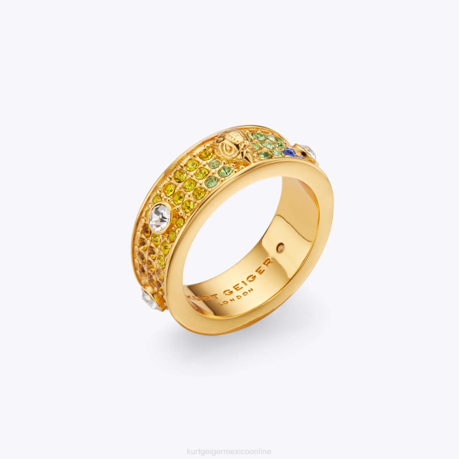 Kurt Geiger anillo de metal con águila de cristal de Londres BL0H195 | accesorios multi/otro mujer
