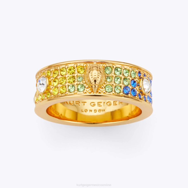 Kurt Geiger anillo de metal con águila de cristal de Londres BL0H195 | accesorios multi/otro mujer