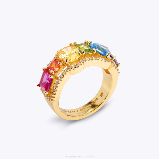 Kurt Geiger anillo de mezcla de arcoíris de Londres BL0H250 | accesorios multi/otro mujer