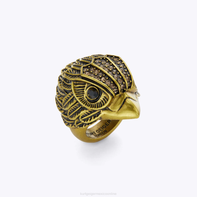 Kurt Geiger anillo grueso london eagle xl BL0H583 | accesorios oro mujer