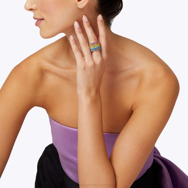 Kurt Geiger anillo londres con múltiples cristales BL0H153 | accesorios multi/otro mujer