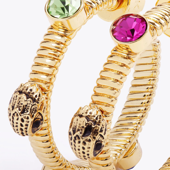 Kurt Geiger aros con cadena de serpiente de Londres BL0H252 | accesorios oro mujer