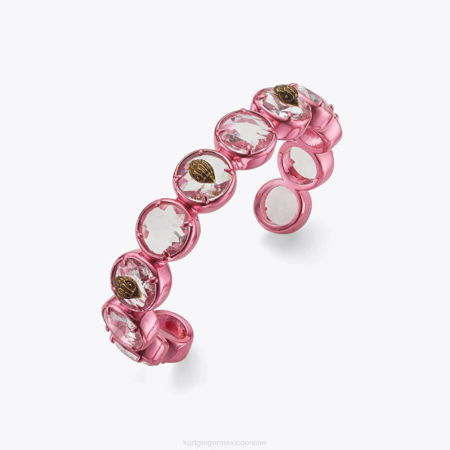 Kurt Geiger brazalete con piedra redonda de Londres BL0H528 | accesorios rosa mujer