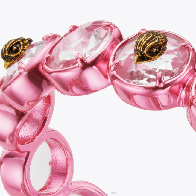Kurt Geiger brazalete con piedra redonda de Londres BL0H528 | accesorios rosa mujer