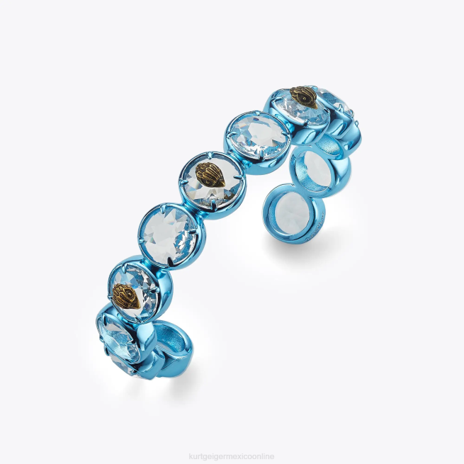 Kurt Geiger brazalete con piedra redonda de Londres BL0H529 | accesorios azul mujer