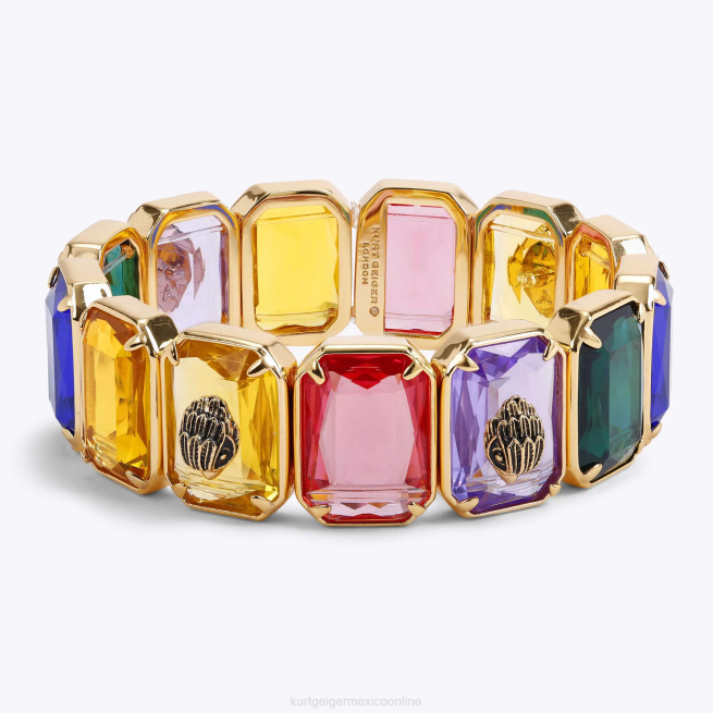 Kurt Geiger brazalete de piedra rectangular de Londres BL0H253 | accesorios otro mujer