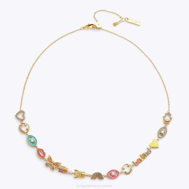 Kurt Geiger collar con múltiples dijes de Londres BL0H188 | accesorios multi/otro mujer