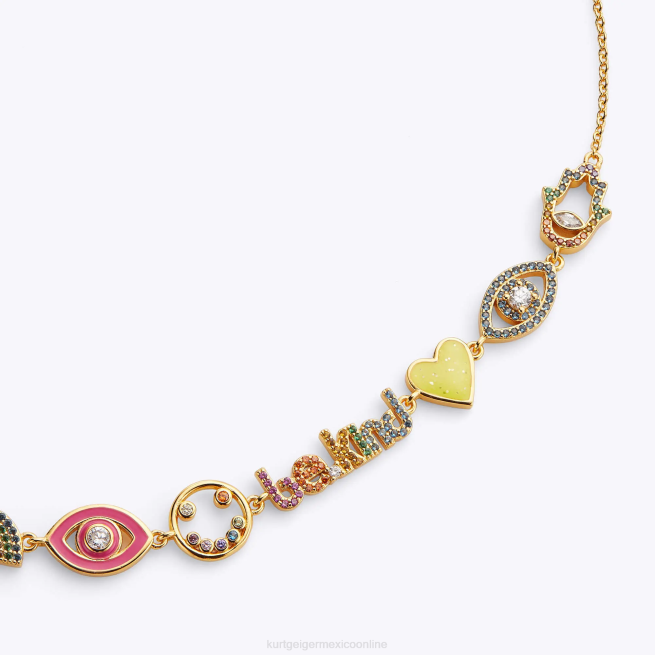 Kurt Geiger collar con múltiples dijes de Londres BL0H188 | accesorios multi/otro mujer
