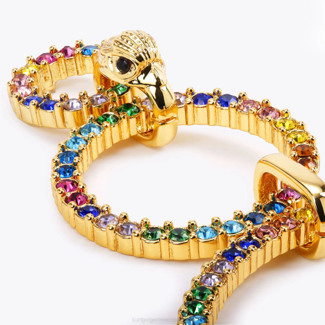 Kurt Geiger pendientes de doble círculo de Londres BL0H235 | accesorios multi/otro mujer
