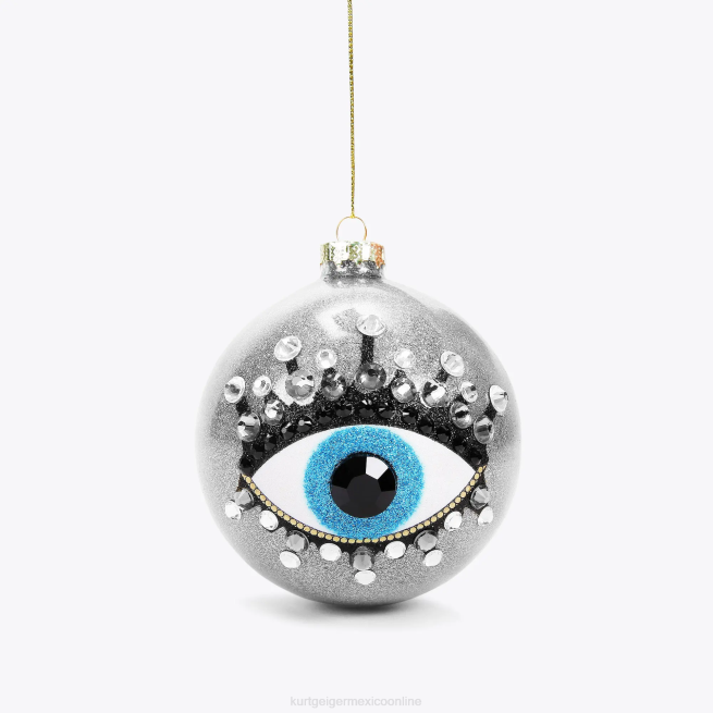 Kurt Geiger adorno navideño del ojo de londres BL0H502 | accesorios plata mujer