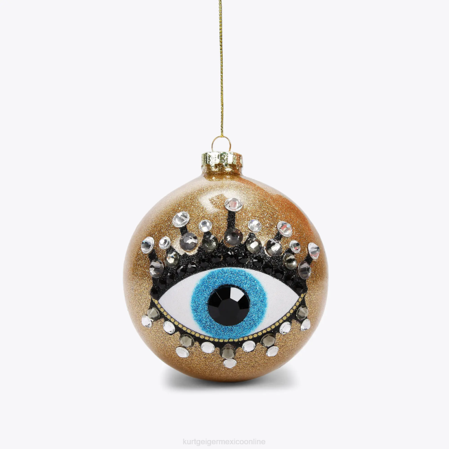 Kurt Geiger adorno navideño del ojo de londres BL0H519 | accesorios oro mujer