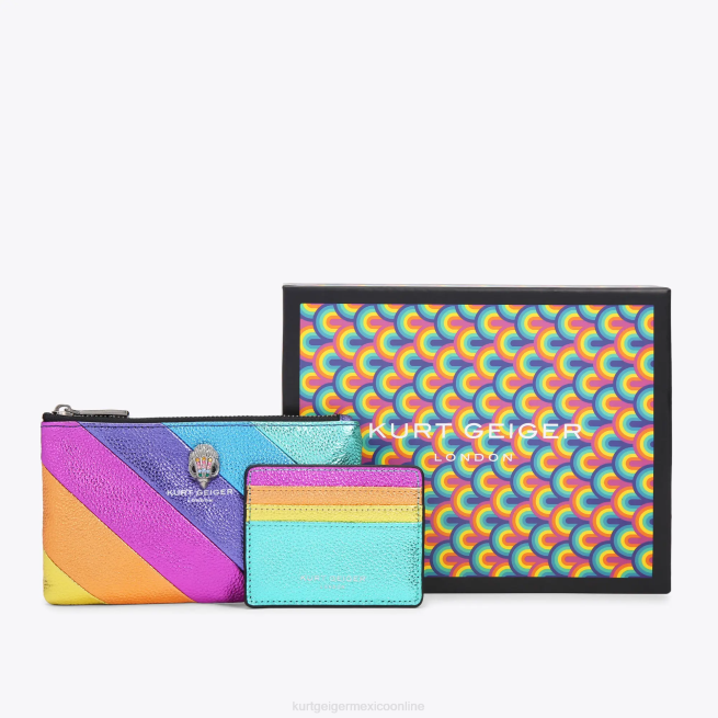 Kurt Geiger set de regalo con bolsa con el águila de Londres BL0H157 | accesorios multi/otro mujer