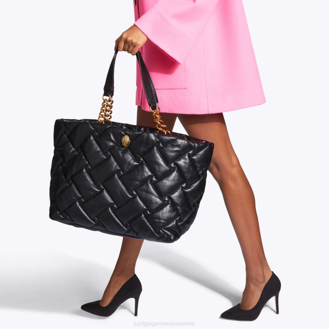 Kurt Geiger bolso shopper london kensington BL0H71 | bolsas negro mujer